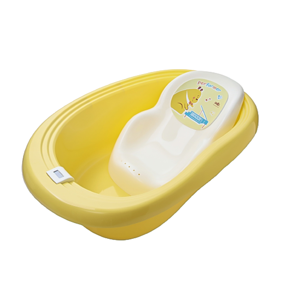 Bath Tub with Supporter and Thermometer