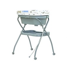 Baby Foldable Standing Bath Diaper Changer
