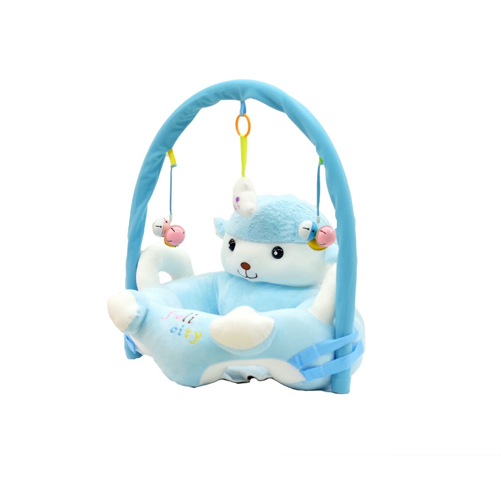 Plush Sheep Seat with Toy Arch