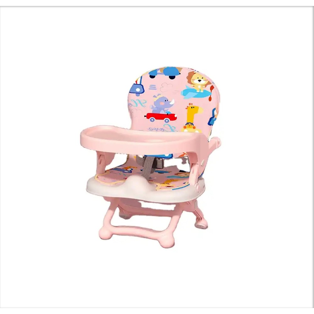 Portable Baby Feeding Chair with Removal Tray and Seat Pad
