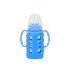 Glass Feeding Bottle with Silicone Cover 120ml