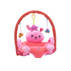 Plush Rabbit Seat with Toy Arch