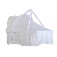 White Carrycot with Net