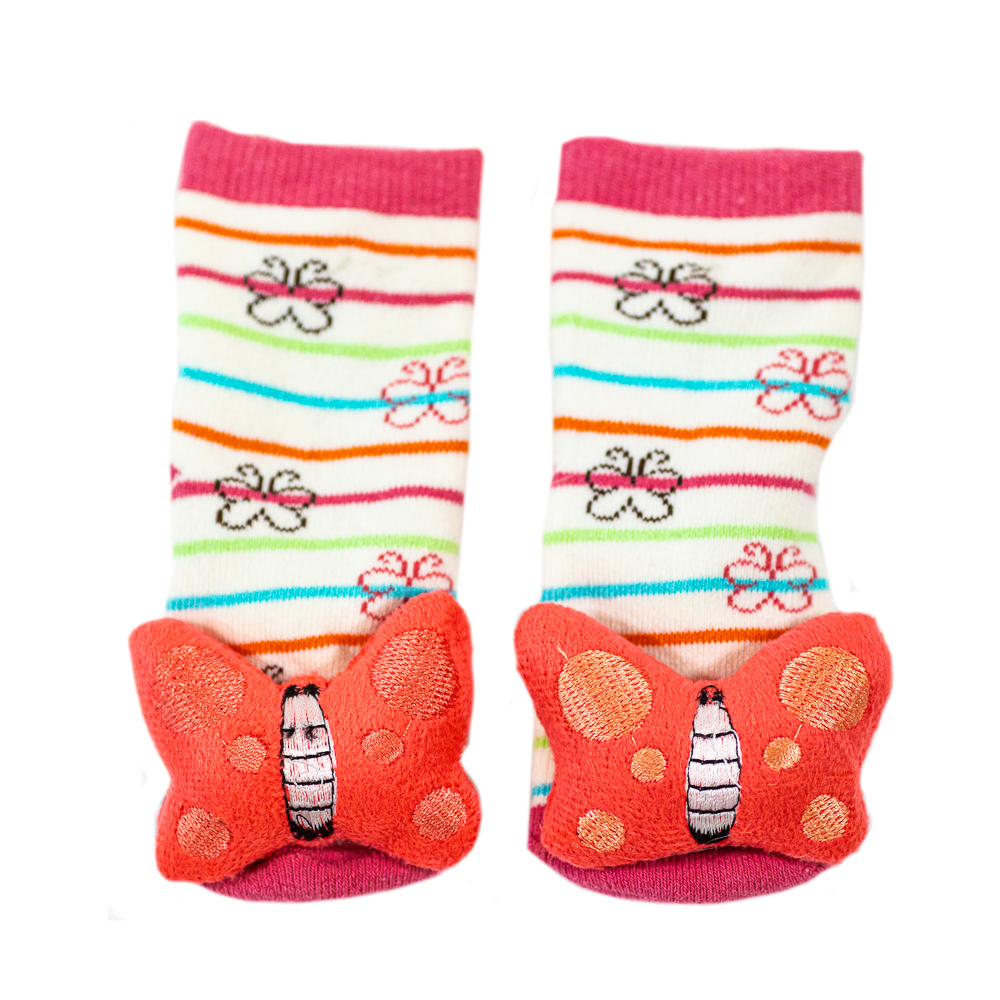 Butterfly Design Socks